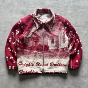 Toile Print Canvas Jacket