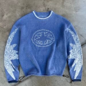 Starburst Graphic Knit Crewneck